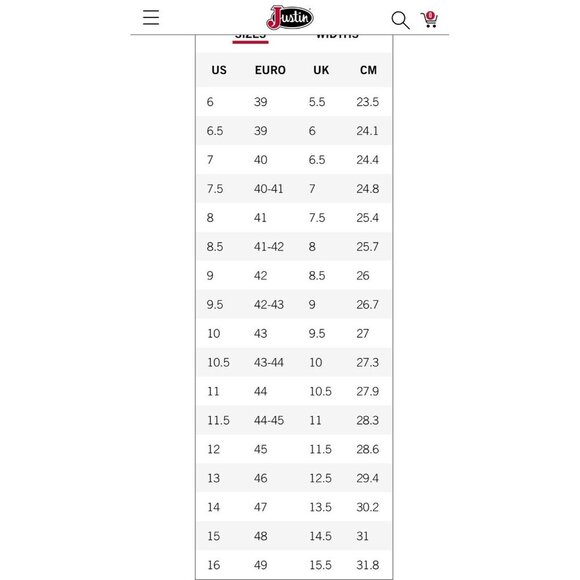 Justin Big News 11” Western Black Red Cowhide Boot Mens Size 7D FN7022 NEW - Picture 16 of 16